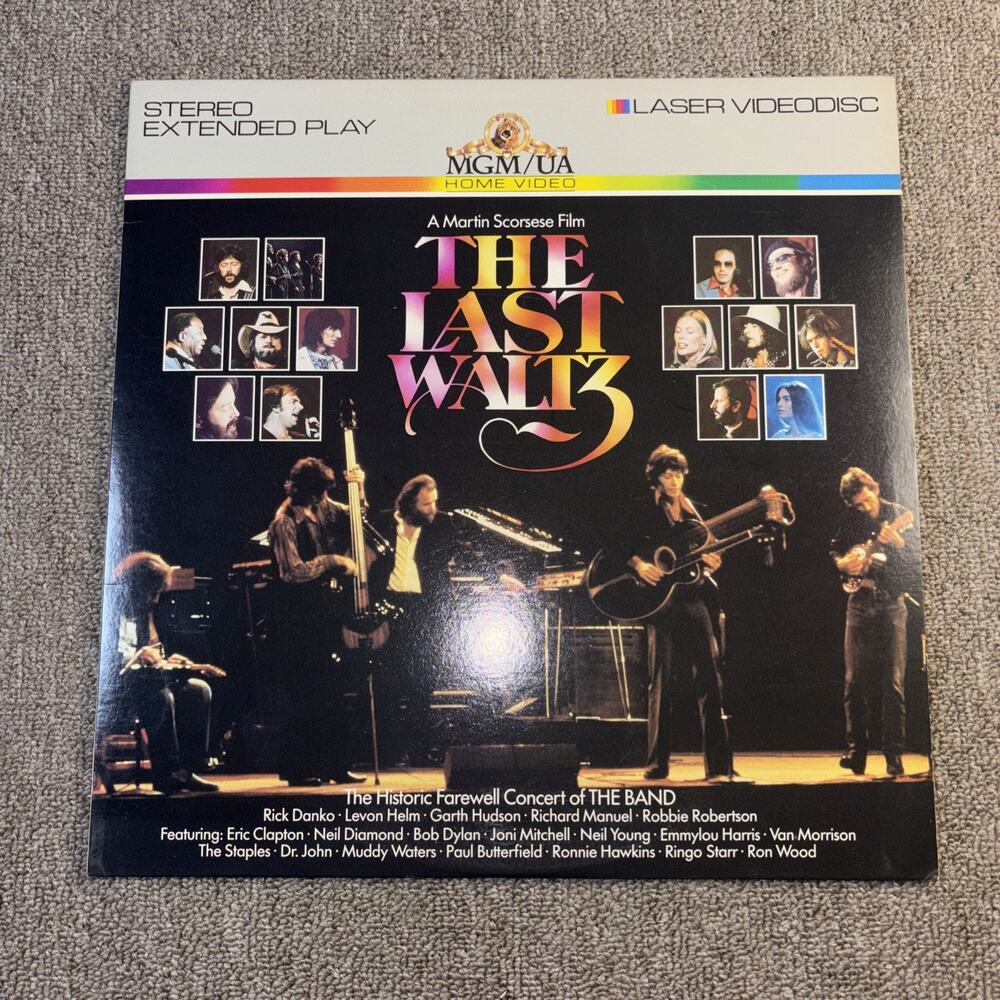 The Last Waltz (Laserdisc)